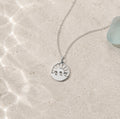 Sterling Silver Ocean Sunrise Necklace