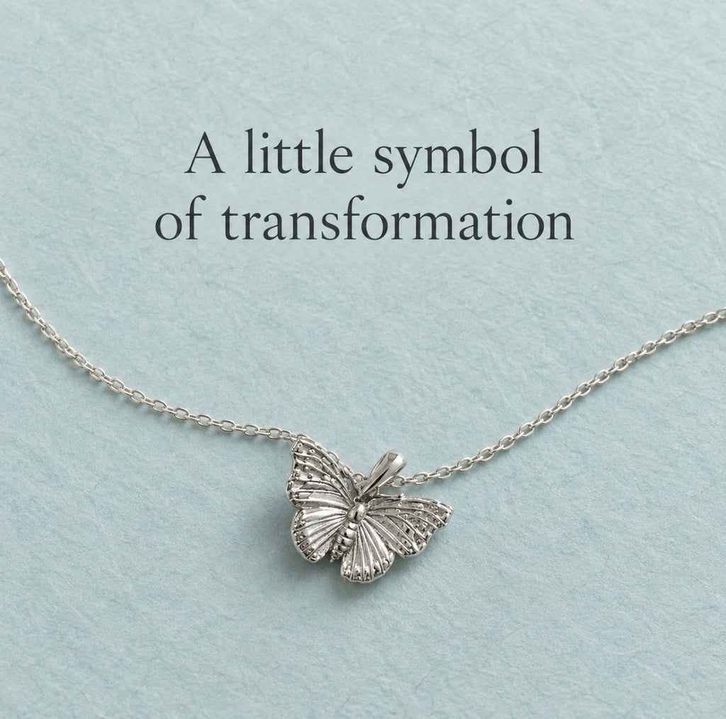 Sterling Silver Butterfly Necklace
