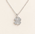 Sterling Silver Four Leaf Clover Necklace