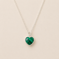 Malachite Heart Necklace