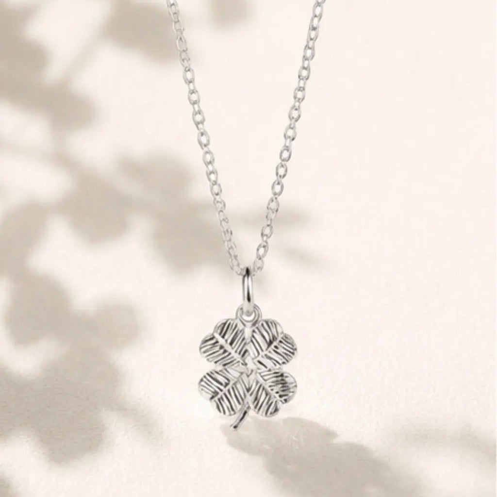 Sterling Silver Four Leaf Clover Pendant
